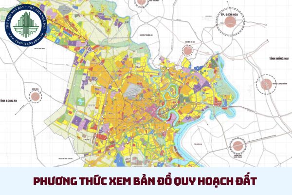 Xem bản đồ quy hoạch đất trên Hệ thống thông tin Quốc gia về đất đai theo những phương thức nào? (hình từ internet)